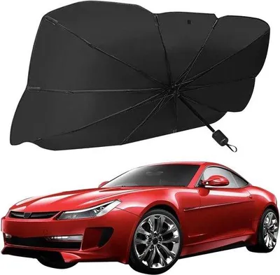 Obrázok produktu pre Autostena – univerzálna – slnečná clona do auta – ochrana prednej časti – rozmery 140 x 80 cm – pre autá