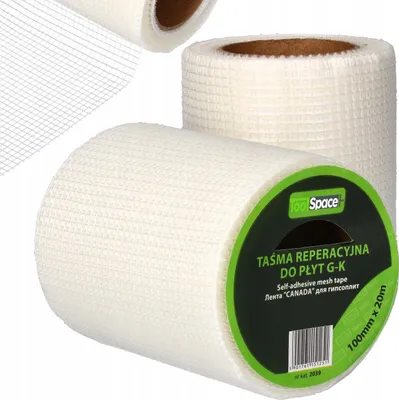 Produktbild von GLASFASERBAND ZUM VERBINDEN VON GIPSPLATTEN 100 mm x 20 m REPARATURBAND