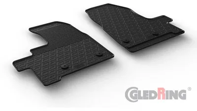 Produktbild von Gledring Fußmatte Gummi für FORD Transit Custom V362 Kastenwagen (FY, FZ) Vorne