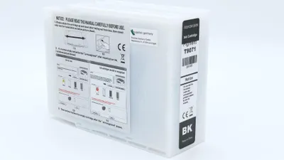 Produktbild von black Tinte/Tintenpatrone 4.2-C13T907140 kompatibel mit Epson C13T907140 [ T9071 ]  Seiten: 10.000