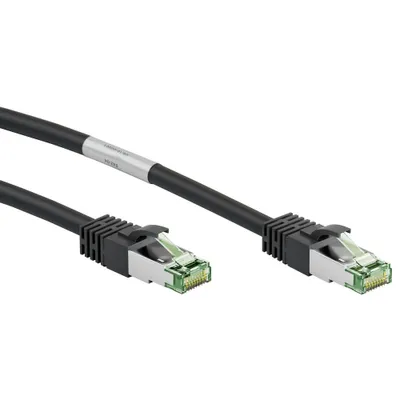 Obrázek produktu pro Goobay 66722, 2 m, Cat8.1, S/FTP (S-STP), RJ-45, RJ-45, Černá