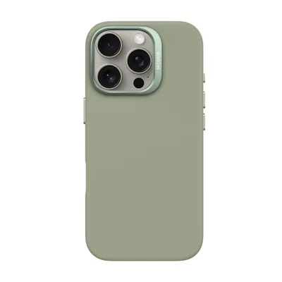 Produktbild von Decoded AntiMicrobial Silicone Backcover iPhone 16 Pro Jade