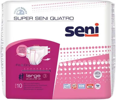Produktbild von SENI Super Quatro Inkontinenzslip L