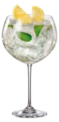 Immagine prodotto di Set di bicchieri da gin tonic Bohemia Crystal Enebro 850 ml 4 pezzi