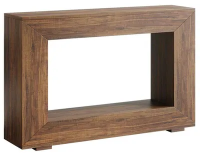 Obrázek produktu pro Konzolový stolek HOGA-JW0853X, 122,5 x 29,8 x 81,8 cm, hnědý