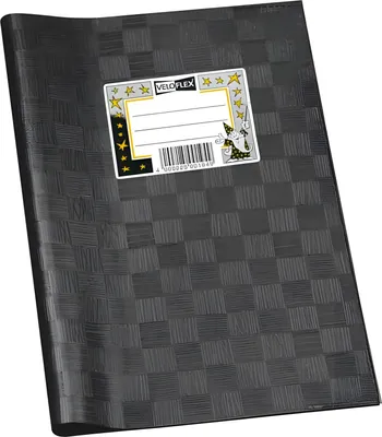 Produktbild von Veloflex Hefthülle A5 PP schwarz 4000225001949