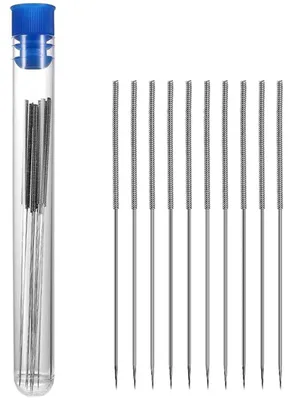 Reinigungsset für 3D-Druckerdüsen, 10 Nadeln 0,4 mm, Edelstahl