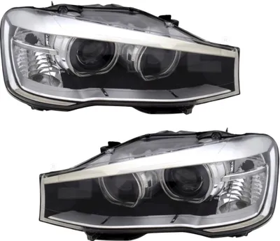 Produktbild von TYC Scheinwerfer Set für BMW X3 F25 14-17 X4 F26 13-18 Xenon LWR Motor