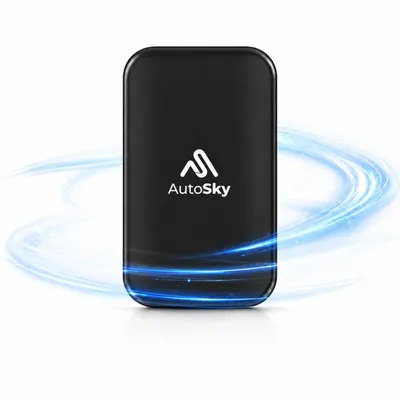 Zdjęcie produktu dla AutoSky AI Box Lite Plus 2.0 – Bezprzewodowe CarPlay i Android Auto do samochodów bez tej funkcji
