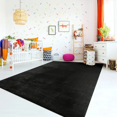Produktbild von TT Home Teppich Kinderzimmer Waschbar Rutschfest Kinderteppich Junge Mädchen Weich Pastell Größe 240x340 cm