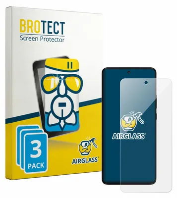 Produktbild von 3x BROTECT Schutzglas für Motorola Moto G84 Schutzfolie Panzer Folie Glas Display Schutz klar