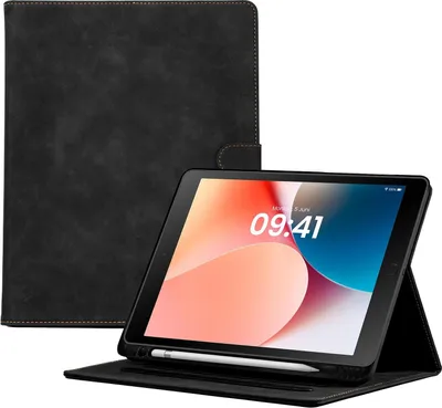 Produktbild von LBH Tablet Schutzhülle für Apple iPad Pro 10.5 2017 / iPad Air 3 10.5 2019 Cover Case Schutz Tablet Farbe: Schwarz