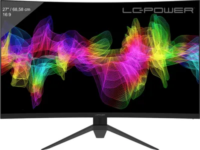 Produktbild von LC-Power 68,6cm (27") LC-M27-QHD-165-C 2xDP+2xHDMI