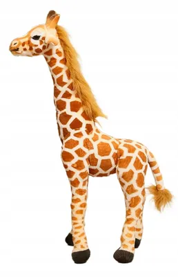 Produktbild von Granda Stehende Plüschtier Giraffe Braun Lebensecht 75 cm