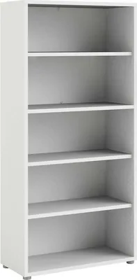 Produktbild von Regal - Weiß - 89 x 185 cm - mit 5 Fächern