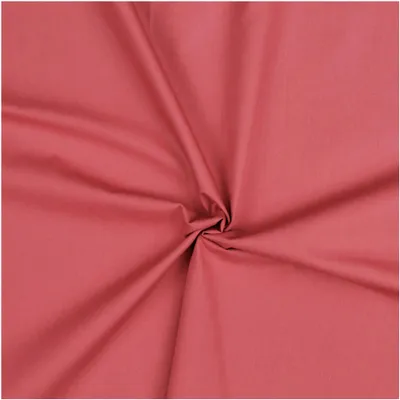 Popeline Baumwollstoff Fahnenstoff ab 1m x 146cm Meterware unifarben 2v2 OEKO-Tex 100 Basicstoff rose