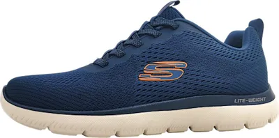Image de Skechers Summits - Chaussures de sport pour hommes, chaussures de course, chaussures de sport, couleur bleue