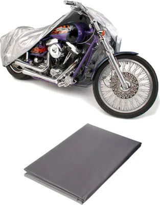 Obrázok produktu pre Plachta krycia na motocykel sivá 205x125cm PK-109