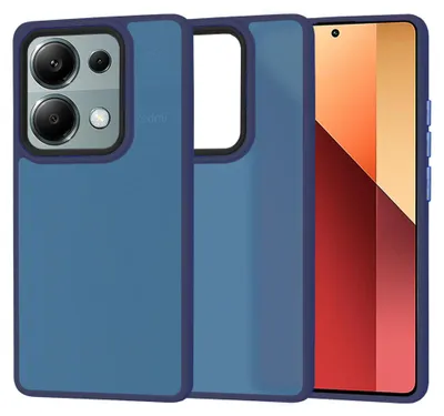 Obrázok produktu pre Techsuit HaloFrost Series puzdro pre Xiaomi Redmi Note 13 Pro 4G / Poco M6 Pro 4G – hlbokomodré