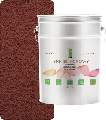 Produktbild von Silikonputz 3009 Außenfassade Rotbraun 1,5 mm 25 kg