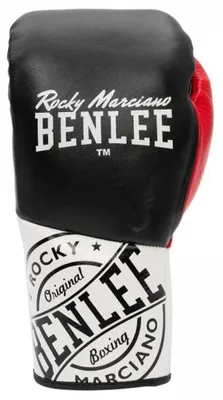 Produktbild von Benlee Cyclone Lederboxhandschuhe Schwarz 10 oz R Schwarz 10 oz R