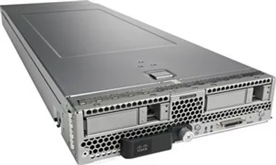 Produktbild von Cisco Barebone-System - Blade - 2 x Prozessor-Support - Intel C610 Chip - 1,50 TB DDR4 SDRAM DDR4-2133/PC4-17000 Maximum RAM Support - 24 Total Memory Slots - 12Gb/s SAS RAID-Unterstützung, Serial ATA/600 Steuerung - G200e 8 MB Graphic(s) - Processor Support (Xeon) - 10 Gigabit Ethernet - 1 USB 3.0 Port(s)
