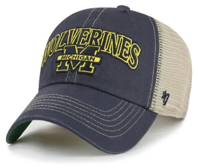 Productafbeelding van 47 Brand Trucker Cap - TUSCALOOSA, Michigan Wolverines, marineblauw