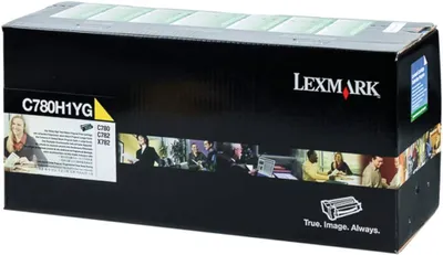 Image de LEXMARK toner cartridge yellow high capacity (original) C780H1YG