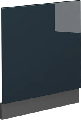 Produktbild von Frontblende Vicco Fame-Line Dunkelblau Hochglanz 60 cm, Model 43696