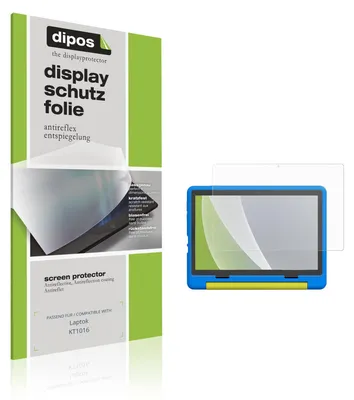 Produktbild von 2x Schutzfolie für Laptok KT1016 matt Displayschutzfolie Folie Display Schutz dipos