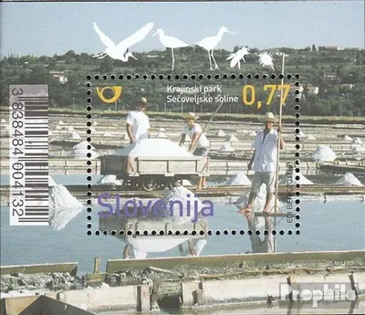 Produktbild von Briefmarken Slowenien 2011 Mi Block59 (kompl.Ausg.) postfrisch Landschaftspark