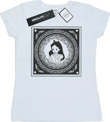 Produktbild von Disney - "Alice in Wonderland" T-Shirt für Damen BI6816 (L) (Weiß)