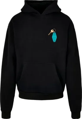 Immagine prodotto di Felpa da uomo Mr. Tee California Motel Hoody nera - 4XL