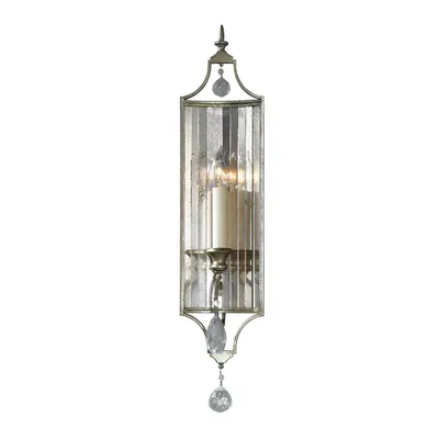 Immagine prodotto di Elstead Gianna Applique E14 Argento dorato