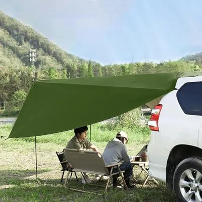 Produktbild von Auto Markise passend für SUV Outdoor Schattenzelt | Wasserdichtes Auto-Heckzelt für das Fahrzeug Für Limousinen, Lieferwagen, Wohnmobile, Angeln und, Omnibusse