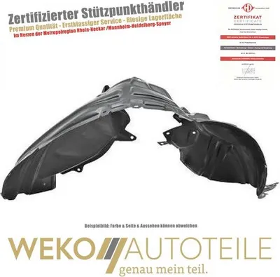 Produktbild von Verkleidung Radhaus vorne rechts DIEDERICHS 6075008 passend für NISSAN
