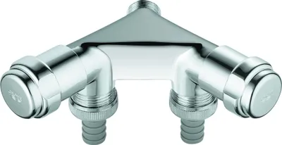 Produktbild von Grohe WAS Doppelventil Einfach DN15, 1 Stk.