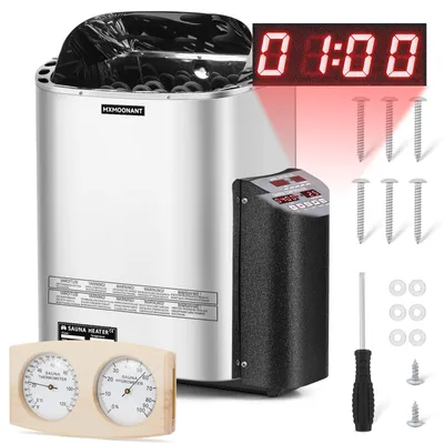 Productafbeelding van Saunakachel Elektrisch - 9 kW Vermogen - 380 V Aansluiting - Max 14 m³ Sauna