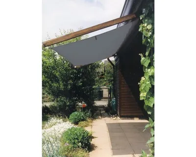 Produktbild von PeddyShield Sonnensegel Rechteckig Polyester (PES) 200 g/m² anthrazit 190x370 cm wasser- und windabweisend