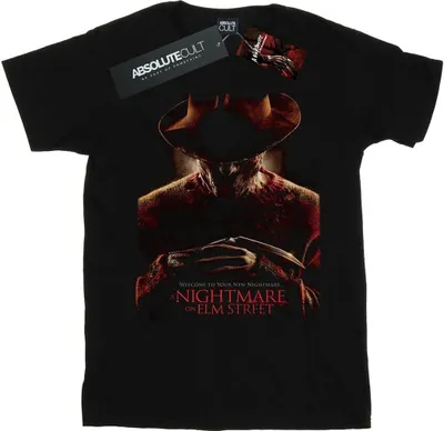Image de A Nightmare On Elm Street - "Weclome To Your New Nightmare" T-shirt pour homme BI43914 (S) (Noir)