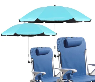 Productafbeelding van Set van 2 verstelbare, clip-on zonneschermen voor buiten