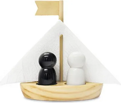Image de Salière et poivrière - bateau