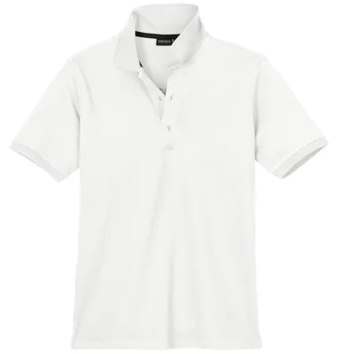 Produktbild von Redfield weißes Basic Stretch-Poloshirt Übergröße