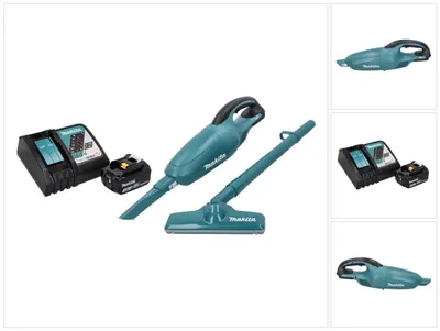 Produktbild von Makita DCL 180 RF1 Akku Staubsauger 18 V Grün + 1x Akku 3,0 Ah + Ladegerät