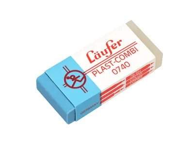 Image de Läufer 07400 Gomme Plast-COMBI 46x20x9mm(P)