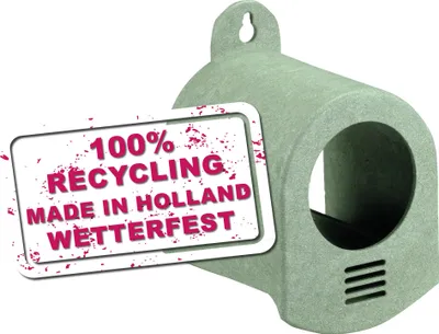 Produktbild von MeinWildvogel Erdnussbutterspender 5x - Recycling Futterspender für Wildvögel geeignet für handelsübliche Erdnussbutter.Ganzjährig nutzbar