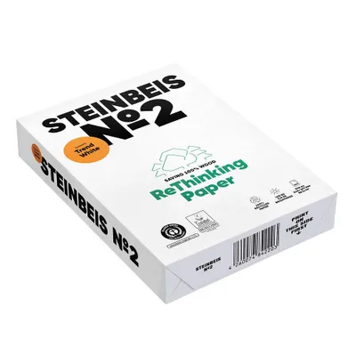 Produktbild von Steinbeis No. 2 Recyclingpapier A 4 80 g 500 Blatt ISO 80