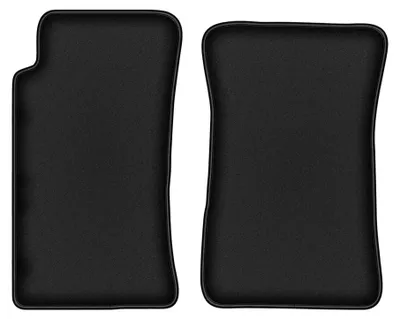 Produktbild von Velours-Fußmatten für Mazda MX-5 I 1989-1998 (Cabrio) – 2-tlg, Schwarz, passgenau – Wielganizator DURBAN
