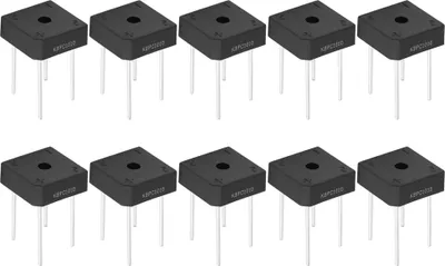Productafbeelding van Bruggenrectifiers voor huishoudelijke apparaten, industriële elektronica, 10 A, 1000 V (5 stuks)