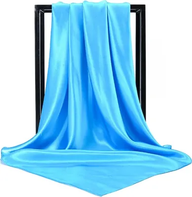 Produktbild von Halstuch KA-33804 - Elegantes hellblaues Tuch KP33804